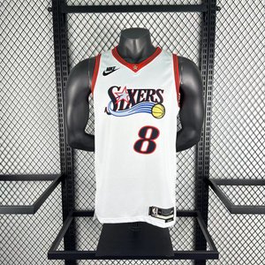 Philadelphia 76ers Retro White - Paul George #8 - image 3