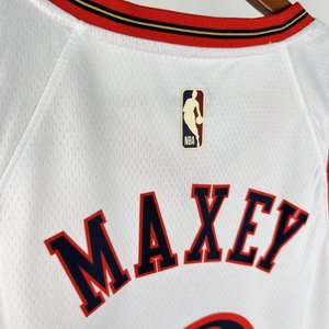 Philadelphia 76ers Retro White - Tyrese Maxey #0 - image 7