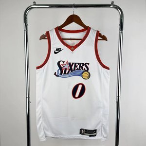 Philadelphia 76ers Retro White - Tyrese Maxey #0 - image 14