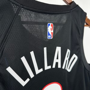 Portland Trail Blazers Away Black - Damian Lillard #0 (2) - image 8