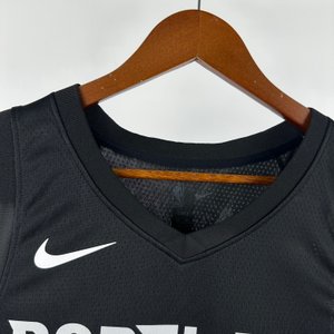 Portland Trail Blazers Away Black - Damian Lillard #0 (2) - image 10