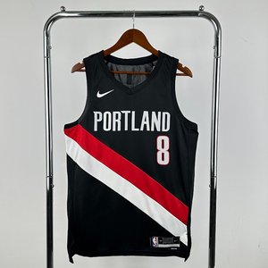 Portland Trail Blazers Away Black - Deni Avdija #8 - image 1