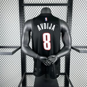 Portland Trail Blazers Away Black - Deni Avdija #8 - image 5
