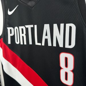 Portland Trail Blazers Away Black - Deni Avdija #8 - image 6