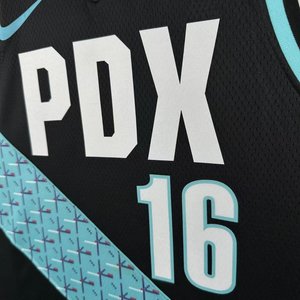 Portland Trail Blazers City Edition - Yang Hansen #16 - image 12