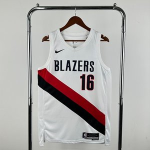 Portland Trail Blazers Home White - Yang Hansen #16 - image 1