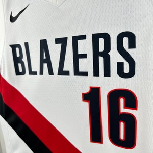Portland Trail Blazers Home White - Yang Hansen #16 - image 6