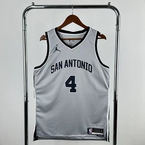 San Antonio Spurs Limited Edition Grey - De'Aaron Fox #4 - image 1