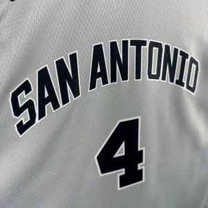 San Antonio Spurs Limited Edition Grey - De'Aaron Fox #4 - image 4