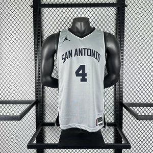 San Antonio Spurs Limited Edition Grey - De'Aaron Fox #4 - image 11