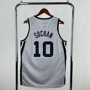 San Antonio Spurs Limited Edition Grey - Jeremy Sochan #10 - image 3
