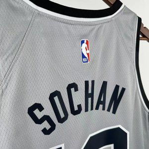 San Antonio Spurs Limited Edition Grey - Jeremy Sochan #10 - image 8