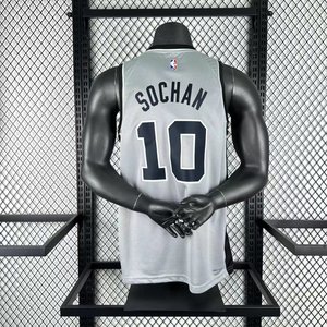 San Antonio Spurs Limited Edition Grey - Jeremy Sochan #10 - image 11