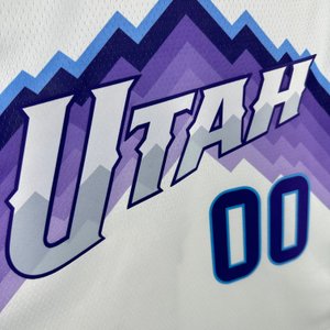 Utah Jazz White - #00 - image 10