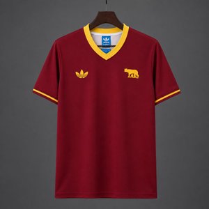 AS Roma - 26-27 AS Roma Centenary Retro Red Jersey - image 1