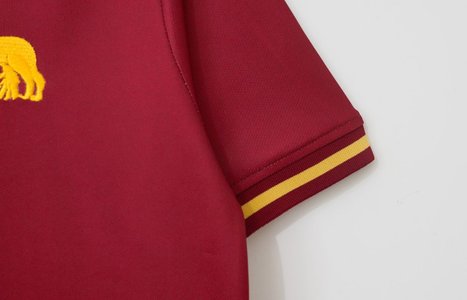 AS Roma - 26-27 AS Roma Centenary Retro Red Jersey - image 4