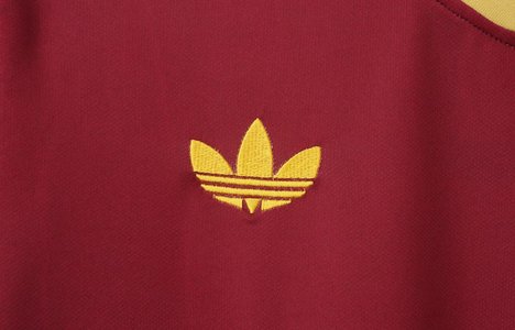 AS Roma - 26-27 AS Roma Centenary Retro Red Jersey - image 6