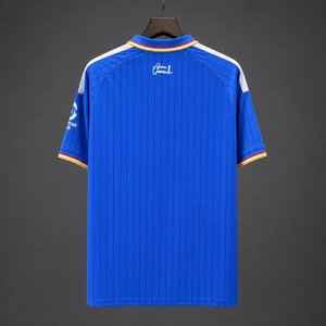 Como 1907 - 26-27 Como 1907 Royal Blue with Pinstripe Home Jersey - image 2
