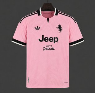 Juventus - 26-27 Juventus Away Pink Jersey - image 1