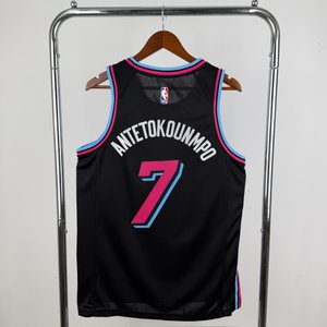 Giánnis Antetokoúnmpo - Miami Heat *CITY EDITION* Black #7 - image 2