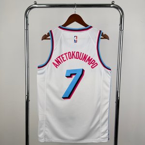 Giánnis Antetokoúnmpo - Miami Heat *CITY EDITION* White #7 - image 2