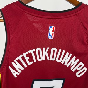 Giánnis Antetokoúnmpo - Miami Heat *Classic* Red #7 - image 4