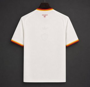 AS Roma - 26-27 AS Roma Away White Jersey - image 2