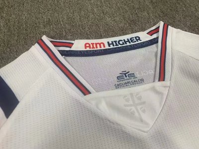 Cagliari Calcio - 26-27 Cagliari Calcio Away White Jersey - image 2