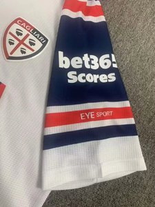 Cagliari Calcio - 26-27 Cagliari Calcio Away White Jersey - image 4