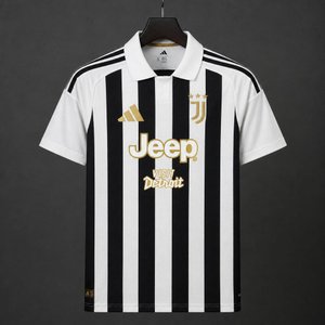 Juventus - 26-27 Juventus Home Jersey With Jeep Visit Detroit Sponsor - image 1