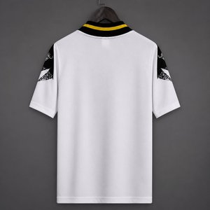 Juventus - 26-27 Juventus White with Black Geometric Pattern 1994 Vintage Remake Jersey - image 2