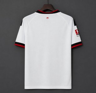 Bundesliga - 26-27 1. FC Nürnberg White with Black & Red Stripe Away Jersey - image 4
