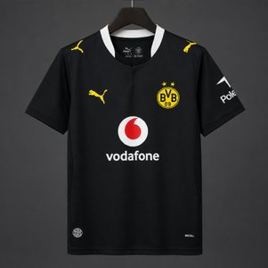 Bundesliga - 26-27 Borussia Dortmund Away Black Jersey - image 1