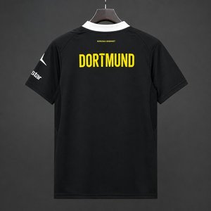 Bundesliga - 26-27 Borussia Dortmund Away Black Jersey - image 2