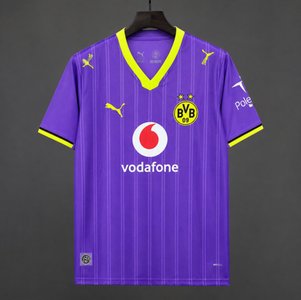Bundesliga - 26-27 Borussia Dortmund Third Purple Jersey - image 1