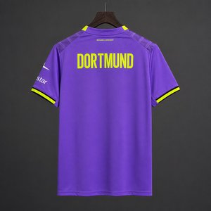 Bundesliga - 26-27 Borussia Dortmund Third Purple Jersey - image 2