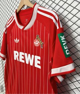 Bundesliga - 26-27 FC Koln Away Red Jersey - image 3