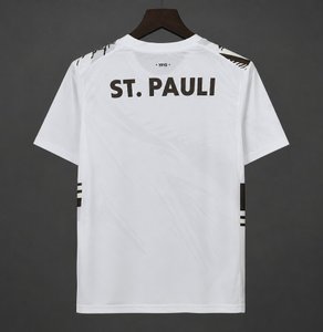 Bundesliga - 26-27 FC St. Pauli White with Black Graphic Away Jersey - image 2