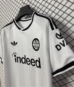 Bundesliga - 26-27 Frankfurt Away White Jersey - image 3