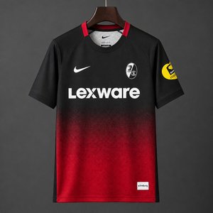 Bundesliga - 26-27 Freiburg Third Red&Black Jersey - image 1