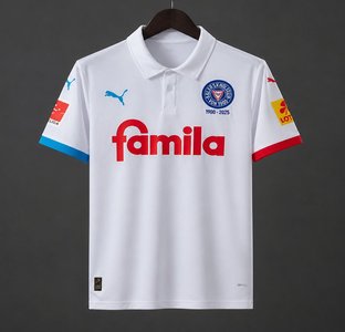 Bundesliga - 26-27 Holstein Kiel White 125th Anniversary Away Jersey - image 1
