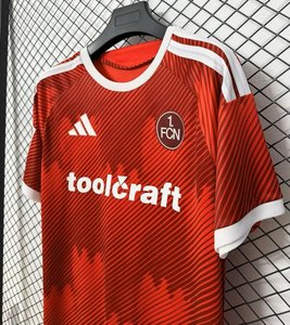 Bundesliga - 26-27 Nurnberg Home Red Jersey - image 4