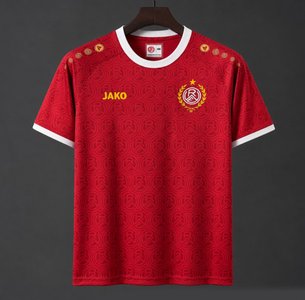 Bundesliga - 26-27 Rot-Weiss Essen 100Th Anniversary Red Jersey - image 1