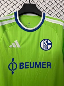 Bundesliga - 26-27 Schalke 04 Away Green Jersey - image 3
