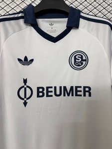 Bundesliga - 26-27 Schalke 04 Away White Jersey - image 3