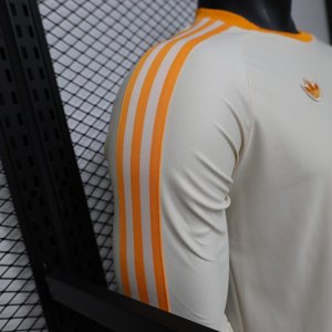 Bundesliga - Player Version 26-27 Bayern Munich Cream White 1990 Vintage Remake Long Sleeve Jersey - image 3