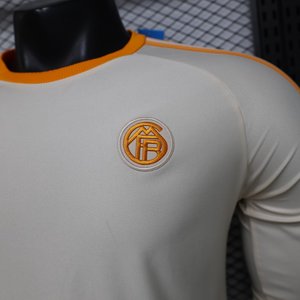 Bundesliga - Player Version 26-27 Bayern Munich Cream White 1990 Vintage Remake Long Sleeve Jersey - image 6