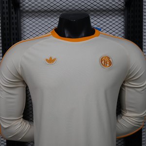 Bundesliga - Player Version 26-27 Bayern Munich Cream White 1990 Vintage Remake Long Sleeve Jersey - image 7
