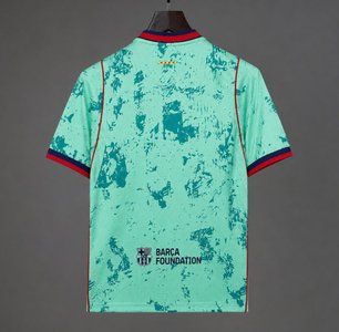 La Liga - 26-27 Barcelona Green Special Edition Jersey - image 2