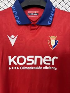 La Liga - 26-27 CA Osa home Red jersey - image 4